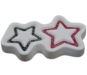 HOLIDAY STAR CASTING MOLD by COLOUR DE VERRE