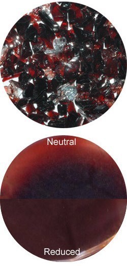 COPPER RUBY REDUCTION FRIT - R042-2