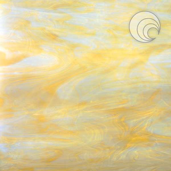 WHITE/PALE AMBER SMOOTH OPAL #315.02S-F by OCEANSIDE COMPATIBLE & SYSTEM 96