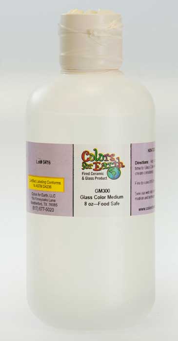 GLASS MEDIUM - 8oz. by COLORS FOR EARTH