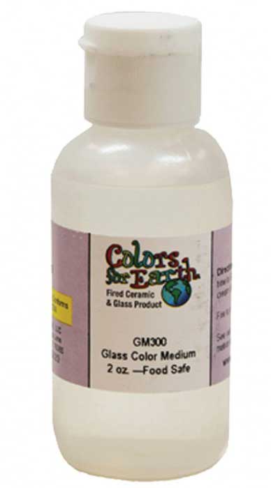 GLASS MEDIUM - 2oz. by COLORS FOR EARTH