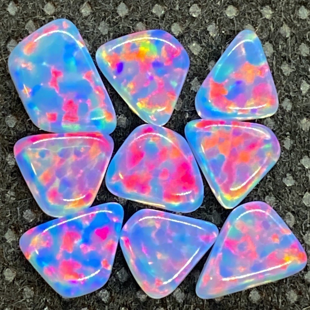 COTTON CANDY TUMBLED OPALS by DOPALS OPALS - 1gm