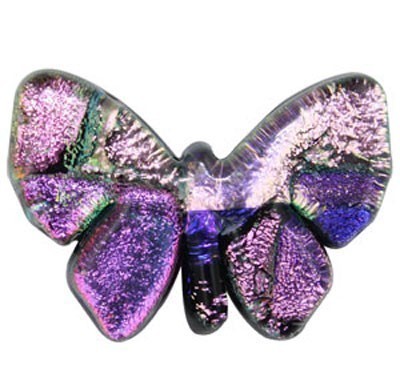 BUTTERFLY - DICHROIC FUSED SHAPE
