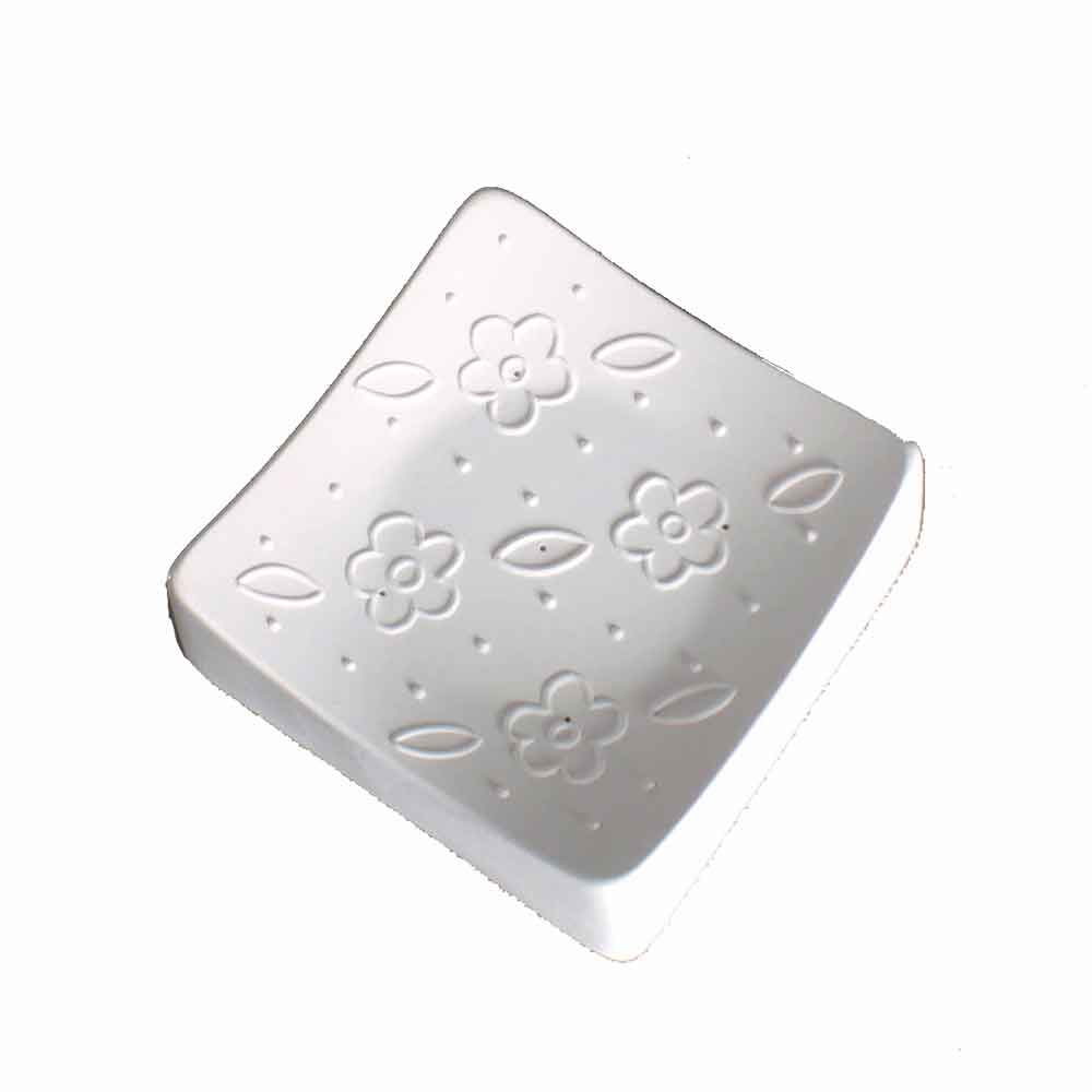 FLOWER SQUARE TEXTURE MOLD - SMALL - by CPI
