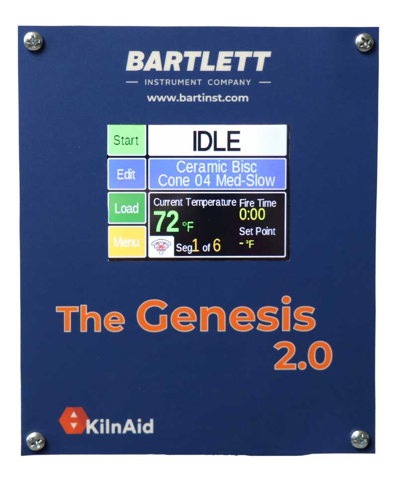 GENESIS 2.0 KILN CONTROLLER by BARTLETT INSTRUMENTS (OPTION FOR JUST THE CONTROLLER)