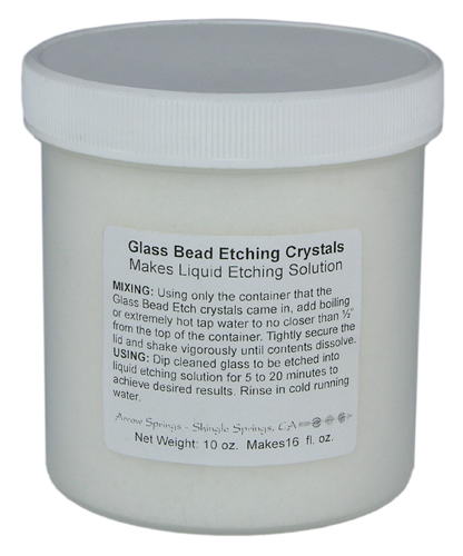 GLASS ETCHING CRYSTALS (4oz)