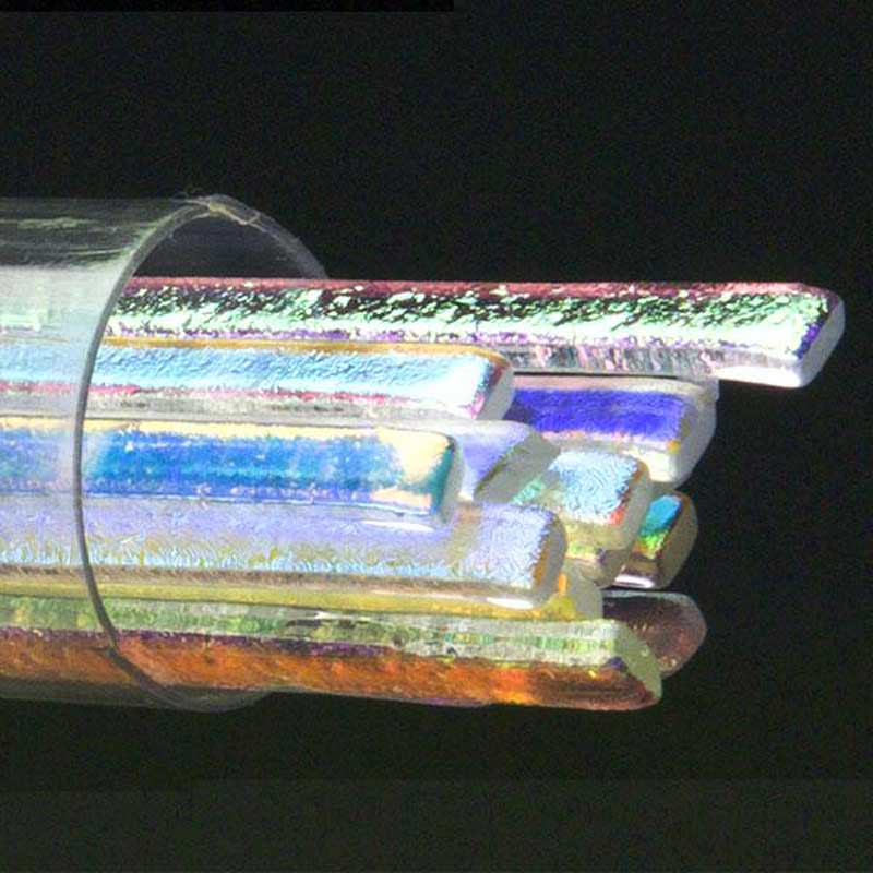 SIZZLESTIX CLEAR NARROW - 3 mm #1654C by BULLSEYE GLASS