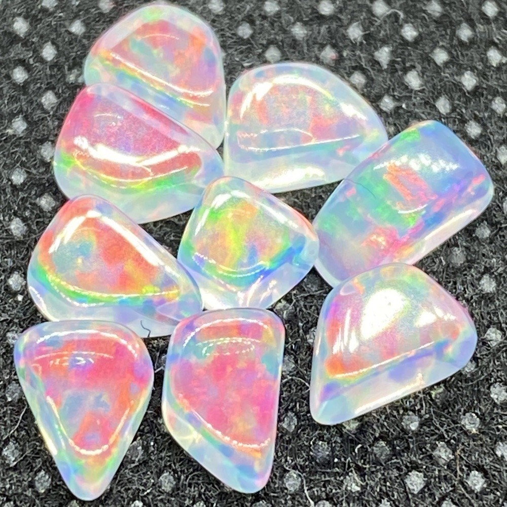 RED WATER TUMBLED OPALS by DOPALS OPALS - 1gm