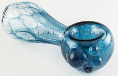 BLUE STARDUST RODS # 031 by TAG GLASS