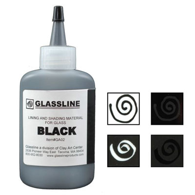BLACK GLASSLINE PAINT PEN