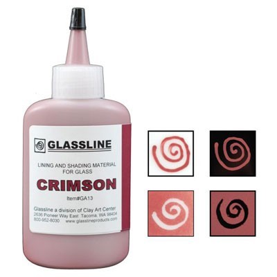 CRIMSON GLASSLINE PAINT PEN