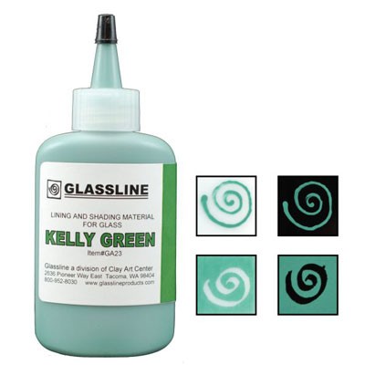KELLY GREEN GLASSLINE PAINT PEN