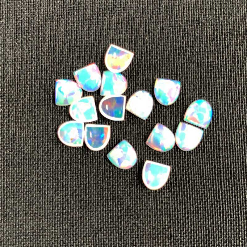 WHITE TONGUE 3.2mm OPALS by GILSON OPALS