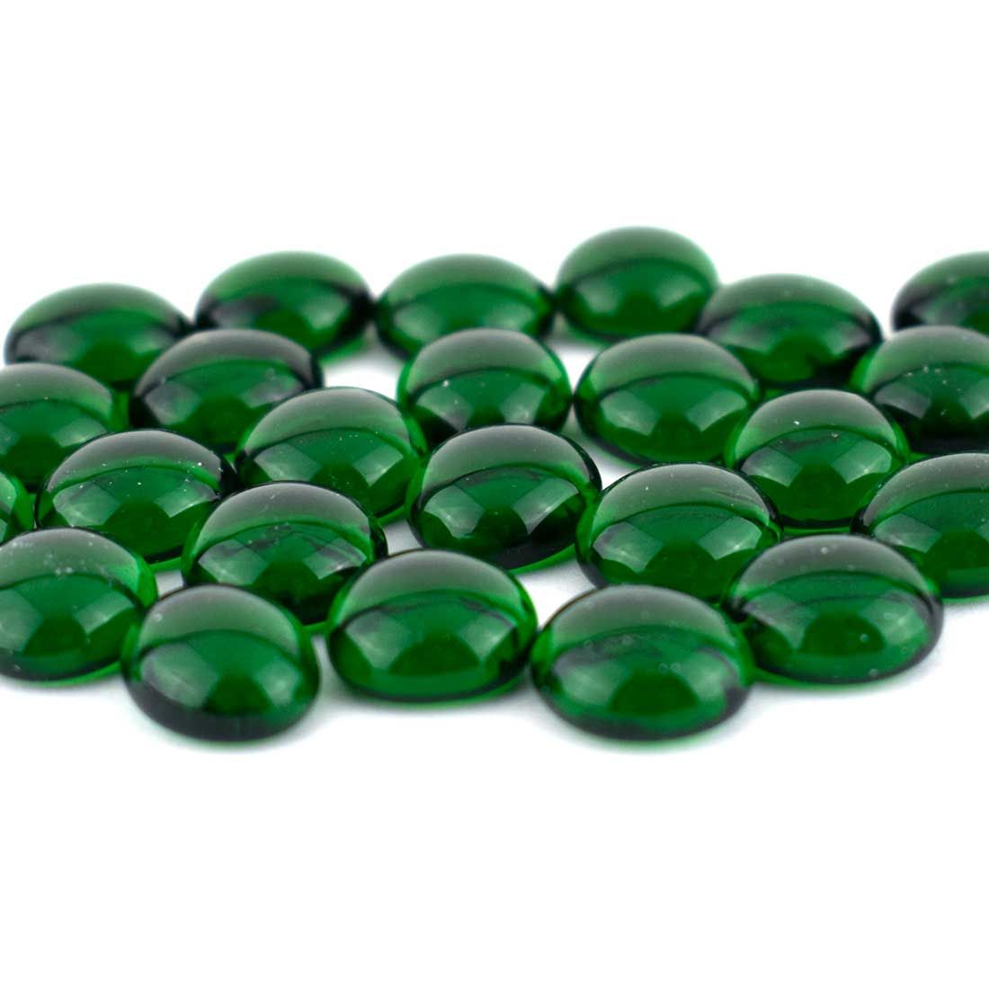 LIGHT GREEN CATHEDRAL PEBBLES by OCEANSIDE COMPATIBLE & SYS 96 GLASS