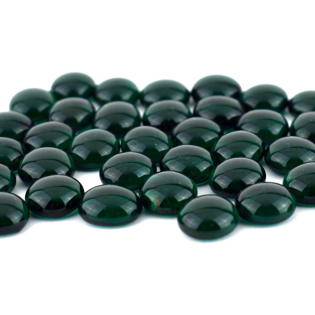 TEAL CATHEDRAL PEBBLES by OCEANSIDE COMPATIBLE & SYS 96 GLASS