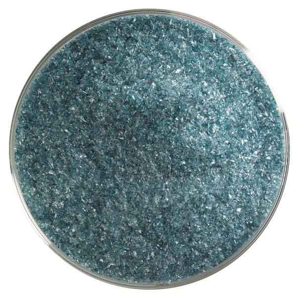 AQUAMARINE BLUE TRANSPARENT FRIT by BULLSEYE GLASS