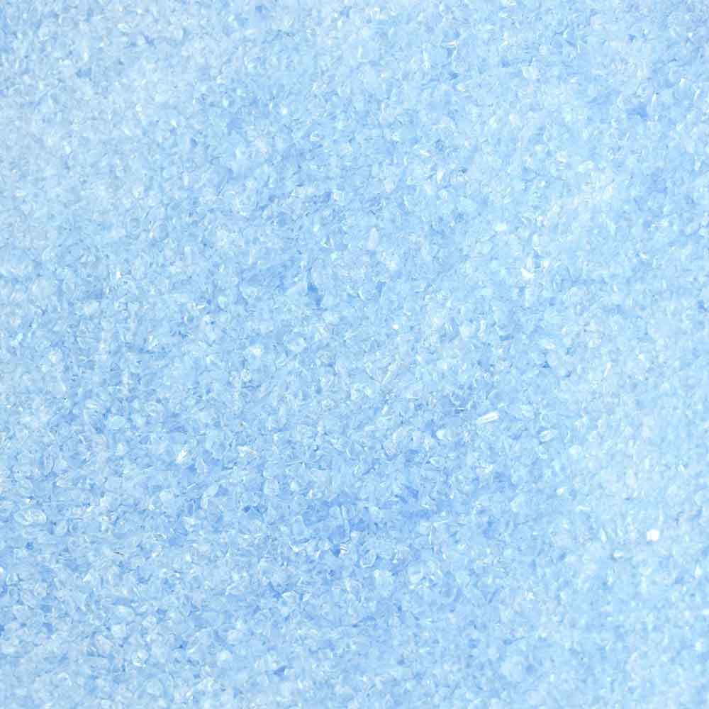 DEEP SKY BLUE TRANSPARENT FRIT #96-13 by WISSMACH 96 GLASS