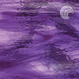 DEEP VIOLET/PALE PURPLE WATERGLASS #444.1W-F by OCEANSIDE COMPATIBLE & SYSTEM 96