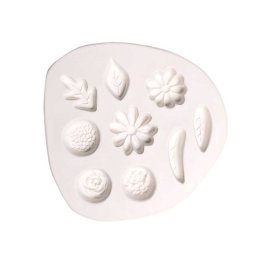 SMALL LEAVES & FLOWERS MOLD by CPI