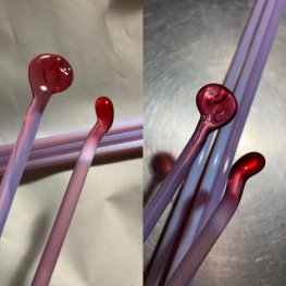 LIGHT PHOENIX RODS by GREASY GLASS (FIRSTS)
