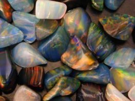 POLISHED BLACK OPAL by DOPALS OPALS - AAA QUALITY - 1gm