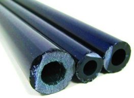 HEAVY BLUE STARDUST TUBING by NORTHSTAR GLASS (0.53 LBS)