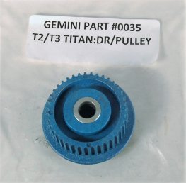 DRIVE PULLEY FOR TAURUS 2 & 3 RINGSAWS