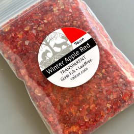 WINTER APPLE RED FRIT MIX by VAL COX
