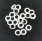 5MM SILVER PLATED GROMMETS FOR PANDORA BEADS (100 PACK)