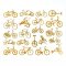 BICYCLES - GOLD FUSIBLE DECALS