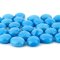 TURQUOISE BLUE OPAL PEBBLES by OCEANSIDE COMPATIBLE & SYS 96 GLASS