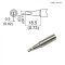 HAKKO 3.2MM (1/8") REPLACEMENT TIP FOR FX-601 IRON